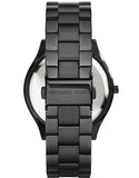 Michael Kors Pilot Chronograph Black Dial Black Steel Strap Watch For Men - MK9127