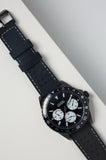 Guess Odyssey Quartz Black Dial Black Silicone Strap Watch For Men - W1108G3