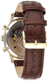 Tommy Hilfiger Claudia Rose Gold Dial Brown Leather Strap Watch for Women - 1781818