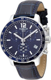 Tissot T Sport Quickster Chronograph Blue Dial Watch For Men - T095.417.16.047.00