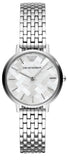 Emporio Armani Mother of Pearl Dial Silver Steel Strap Watch For Women - AR11112