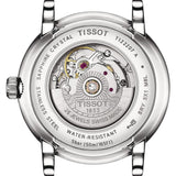 Tissot Carson Premium Automatic Lady White Dial Black Leather Strap Watch for Women - T122.207.16.033.00