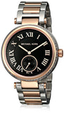 Michael Kors Skylar Black Dial Two Tone Steel Strap Watch for Women - MK5957