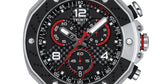 Tissot T Race Moto GP Limited Edition Chronograph Black Dial Silver Steel Strap Watch for Men - T141.417.11.057.00