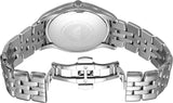 Emporio Armani Classic Quartz Silver Dial Silver Steel Strap Watch For Men - AR1788