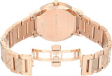 Burberry The City Rose Gold Dial Rose Gold Steel Strap Watch for Women - BU9146