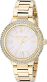 Michael Kors Taryn Quartz Gold Dial Gold Steel Strap Watch For Women - MK4459