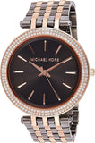 Michael Kors Darci Analog Quartz Grey Dial Two Tone Steel Strap Watch For Women - MK3584