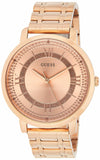 Guess Montauk Rose Gold Dial Rose Gold Steel Strap Watch For Women - W0933L3