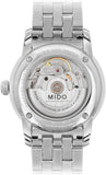 Mido Baroncelli II Automatic Blue Dial Silver Steel Strap Watch For Men - M8600.4.15.1