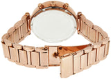 Michael Kors Sawyer Rose Gold Dial Rose Gold Steel Strap Watch for Women - MK6226