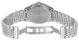 Gucci G Timeless Diamonds Silver Dial Silver Steel Strap Watch For Men - YA126407