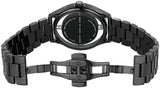 Marc Jacobs Tether Black Transparent Dial Black Stainless Steel Strap Watch for Women - MBM3415