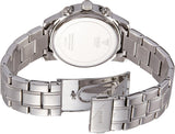 Guess Mini Sunrise Chronograph Quartz Silver Dial Silver Steel Strap Watch For Women - W0623L1