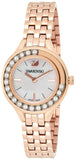 Swarovski Lovely Crystals Mother of Pearl Dial Rose Gold Steel Strap Watch for Women - 5261496