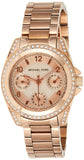 Michael Kors Blair Rose Gold Dial Rose Gold Steel Strap Watch for Women - MK5613