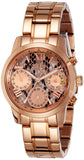 Guess Mini Sunrise Quartz Rose Gold Dial Rose Gold Steel Strap Watch For Women - W0448L9