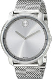 Movado Bold Silver Dial Silver Mesh Bracelet Watch For Men - 3600260