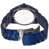 Guess Flagship Chronograph Blue Dial Blue Steel Strap Watch for Men - W0601G2