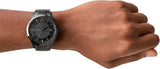 Armani Exchange men's watch on wrist
