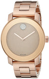 Movado Bold Rose Gold Dial Rose Gold Steel Strap Watch for Women - 3600086