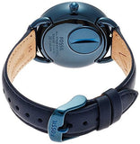 Fossil Tailor Blue Dial Blue Leather Strap Watch for Women - ES4092