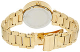 Michael Kors Parker White Dial Gold Steel Strap Watch for Women - MK6056