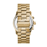 Michael Kors Runway Gold Dial Gold Steel Strap  Watch for Men - MK8077