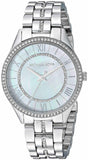 Michael Kors Lauryn Mother of Pearl Dial Silver Steel Strap Watch for Women - MK3900