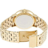 Tommy Hilfiger Jenna Quartz White Dial Gold Steel Strap Watch for Women - 1782069