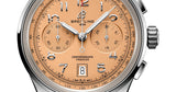 Breitling Premier B01 Chronograph 42 Beige Dial Brown Leather Strap Watch for Men - AB0145331K1P1