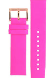 Marc Jacobs Henry Skeleton Pink Dial Pink Leather Strap Watch for Women - MBM1243