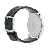 Calvin Klein City Black Dial Black Leather Strap Watch for Men - K2G21107