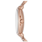 Marc Jacobs Mandy Rose Gold Dial Rose Gold Steel Strap Watch for Women - MJ3550