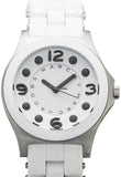 Marc Jacobs Rock White Dial White Stainless Steel Strap Watch for Women - MBM2532