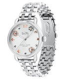 Coach Delancey White Dial Stainless Steel Watch For Women - 14502810