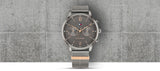 Tommy Hilfiger Blake Quartz Grey Dial Silver Mesh Bracelet Watch for Men - 1782304