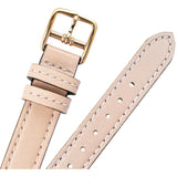 Coach Delancey Cream Dial Blush Pink Leather Strap Watch for Women - 14502750