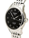 Tissot T Classic Le Locle Automatic Black Dial Silver Steel Strap Watch For Women - T41.1.483.53