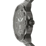 Fossil Bronson Automatic Skeleton Black Dial Grey Steel Strap Watch for Men - ME3218