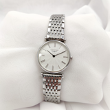 Longines La Grande Classique White Dial Silver Steel Strap Watch for Women - L4.209.4.71.6