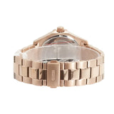 Guess BFF Multifunction Brown Dial Rose Gold Steel Strap Watch for Women - W0231L8