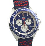 Tag Heuer Formula 1 Redbull Edition Chronograph Blue Dial Blue NATO Strap Watch for Men - CAZ1018.FC8213