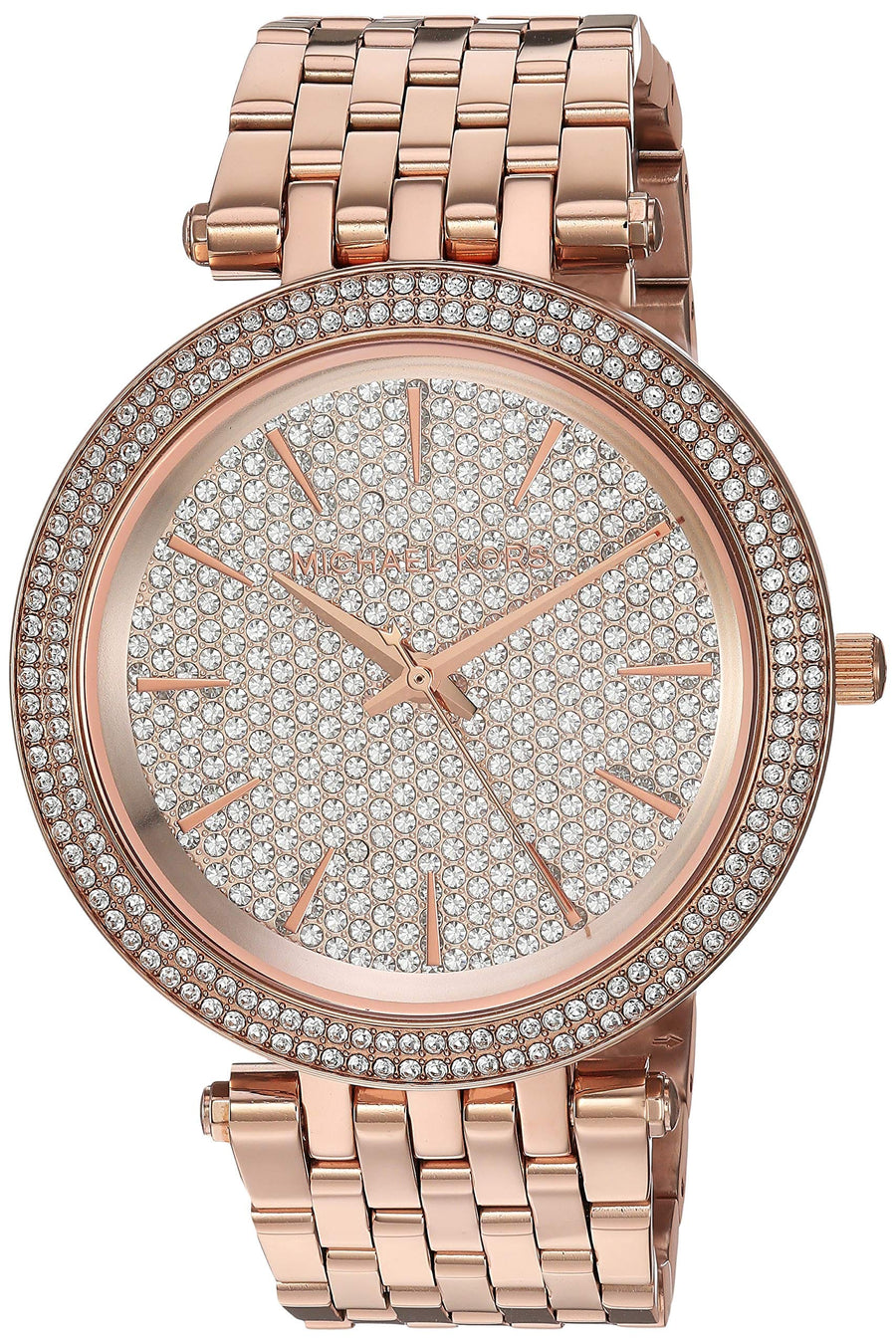 Michael Kors Darci Rose Gold Dial Rose Gold Steel Strap Watch for Women - MK3439
