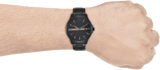 Black watch on wrist, product image 91300.