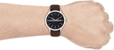 Armani Exchange watch on wrist - 91306