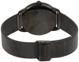 Calvin Klein Minimal Black Dial Black Mesh Bracelet Watch for Men - K3M21421