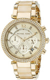 Michael Kors Parker Gold Dial Gold Steel Strap Watch for Women - MK5632