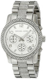 Michael Kors Runway White Dial Silver Steel Strap Watch for Women - MK5825