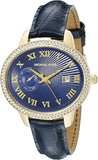 Michael Kors Whitley Quartz Blue Dial Blue Leather Strap Watch For Women - MK2429